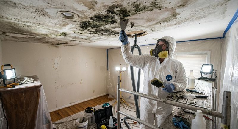 Attic Mold Removal in Dallas, TX