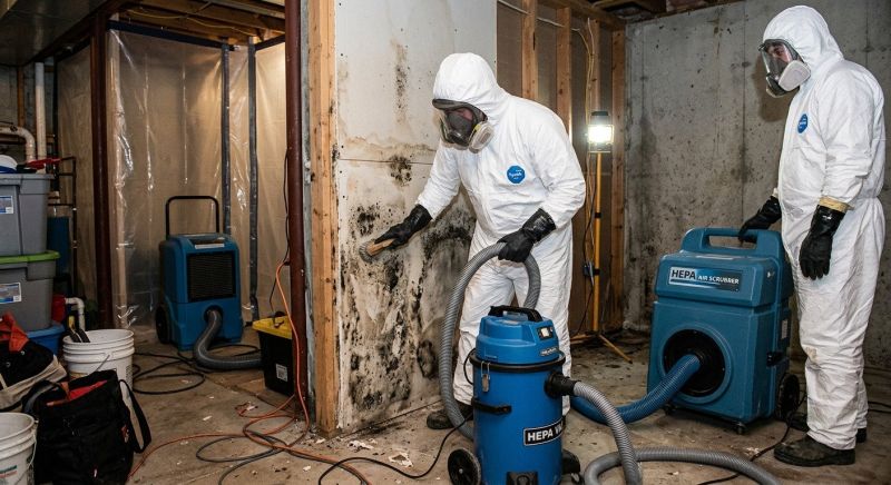 Basement Mold Removal in Dallas, TX