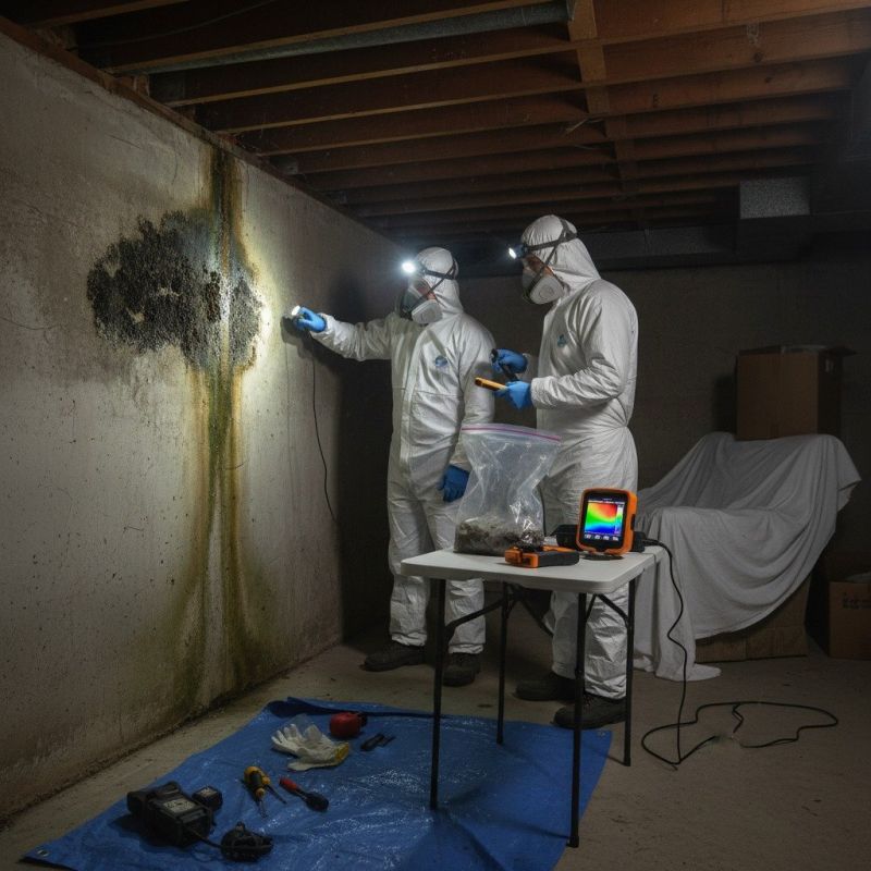 Mold Detection in Denton, TX